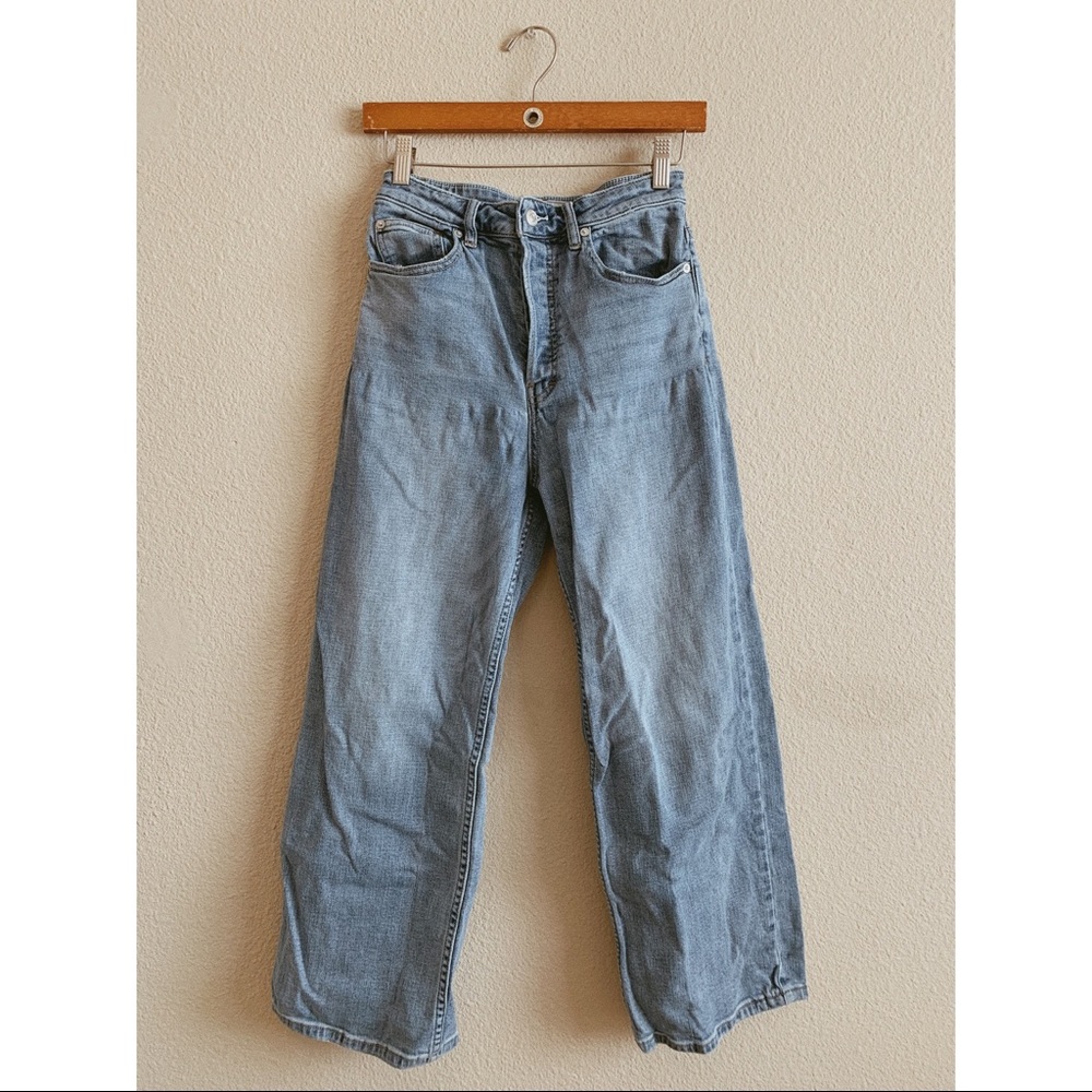 Free People Wales Wide Leg Jeans Size 26